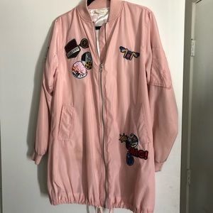 Pink Track Jacket